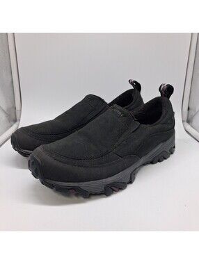 Merrell Coldpack Ice+ Moc Womens 9 Black Waterproof Vibram Arctic Grip J15752